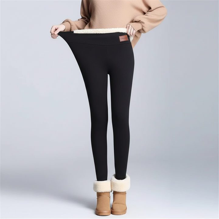 Thick, Warm Leggings Lisa, view 2 - Elena Harper