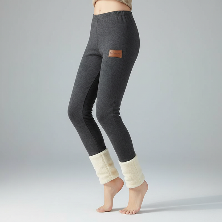 Thick, Warm Leggings Lisa, view 6 - Elena Harper