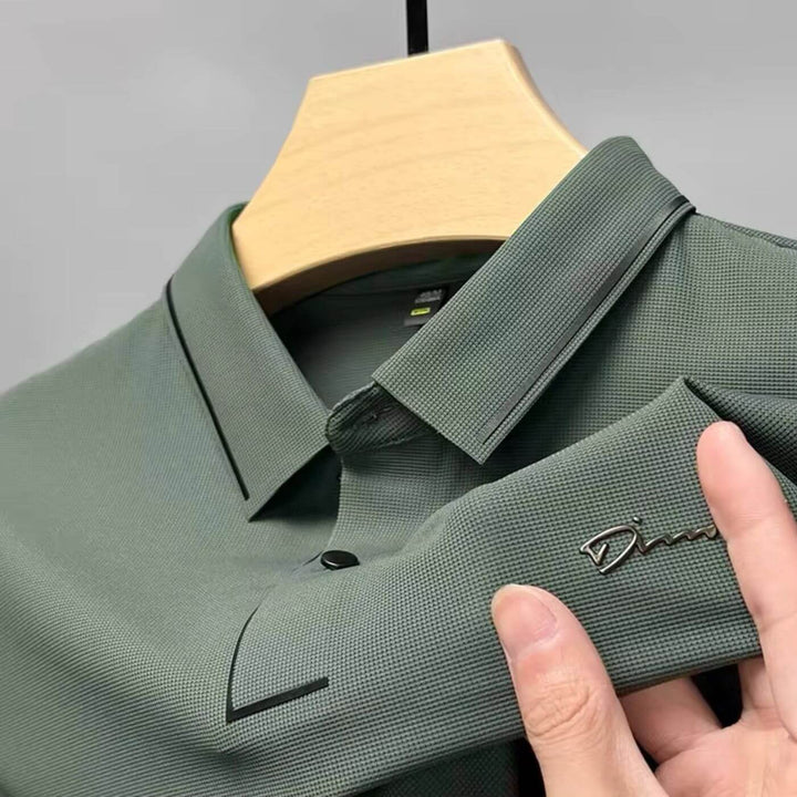 Leopoldo Fluid Cut Polo, view 8 - Elena Harper