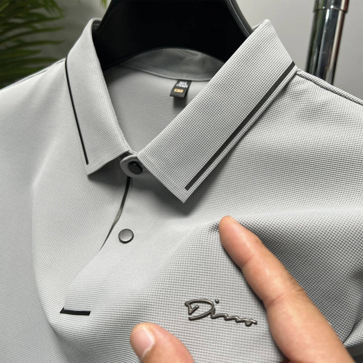 Leopoldo Fluid Cut Polo, view 4 - Elena Harper