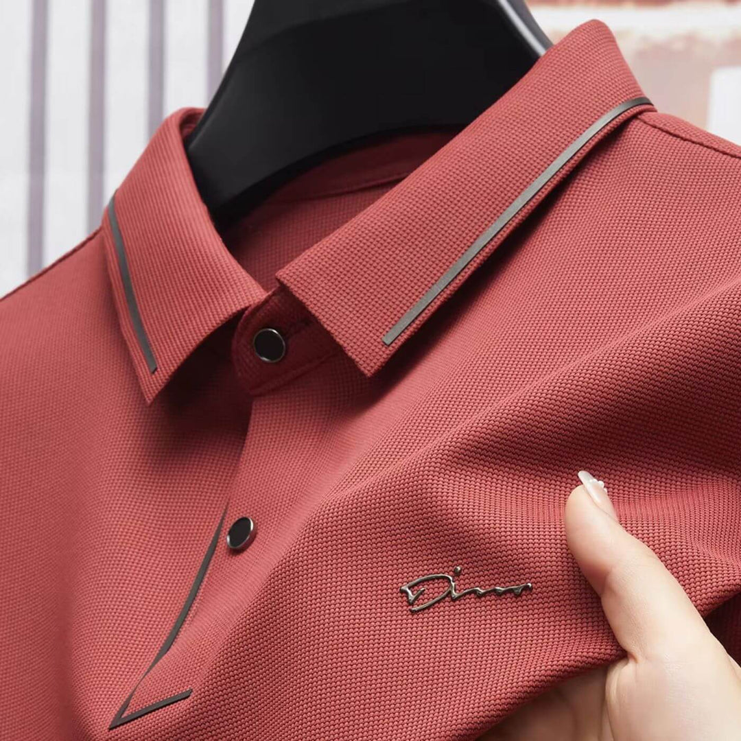 Leopoldo Fluid Cut Polo, view 6 - Elena Harper