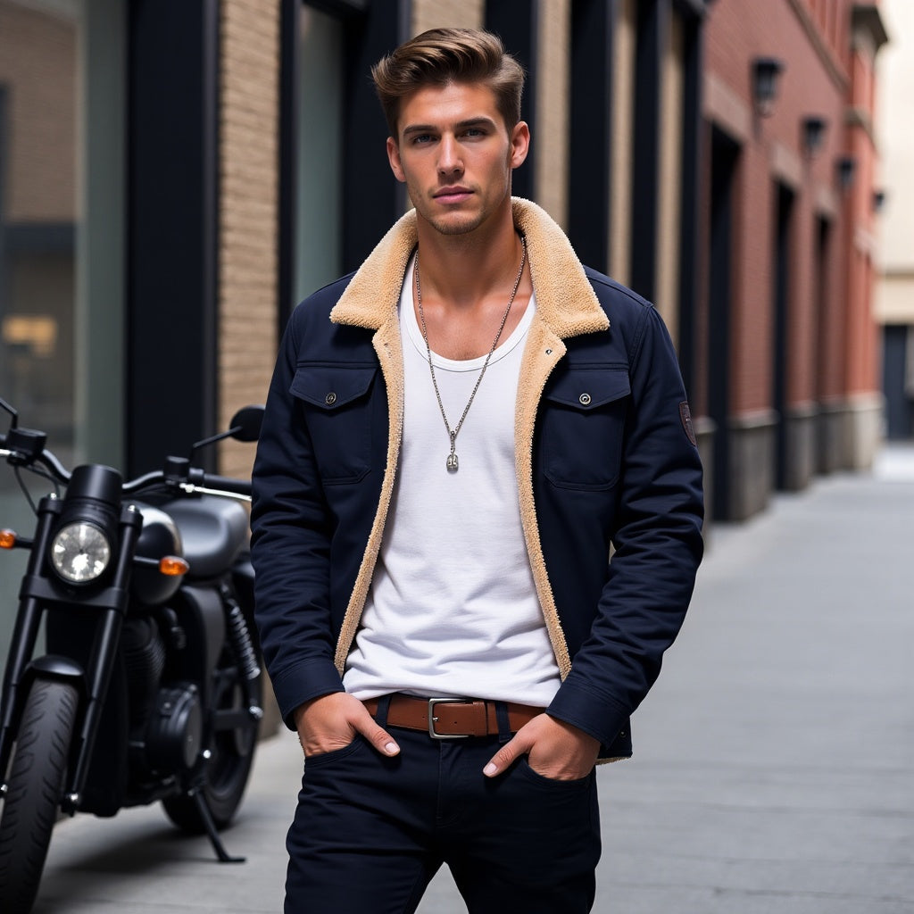 Jean - Vintage Men's Coat
