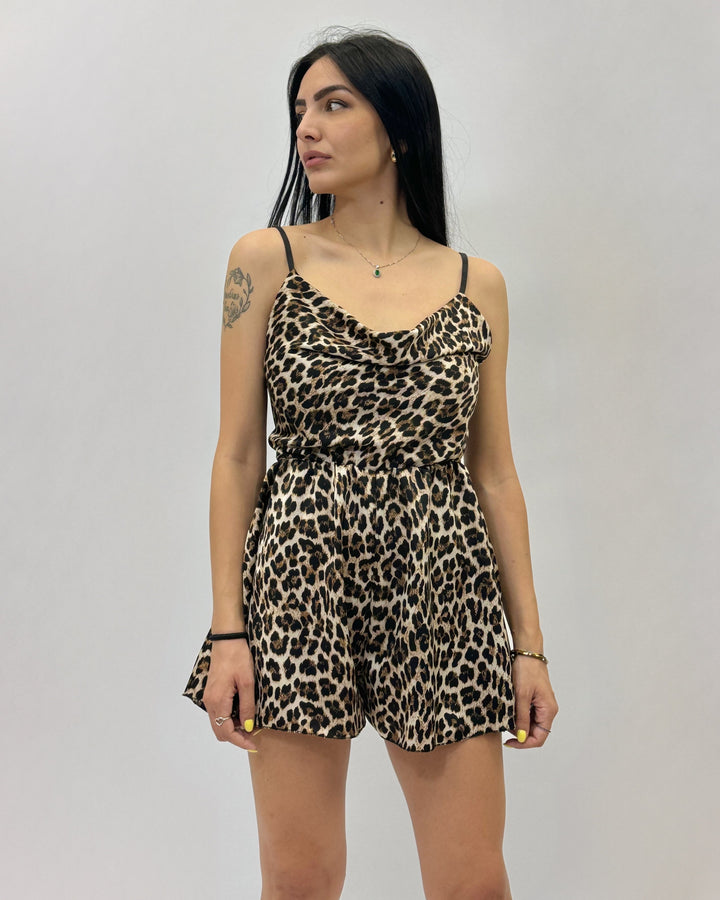 Pippa™  |  Short Jumpsuit V-neck Waistband