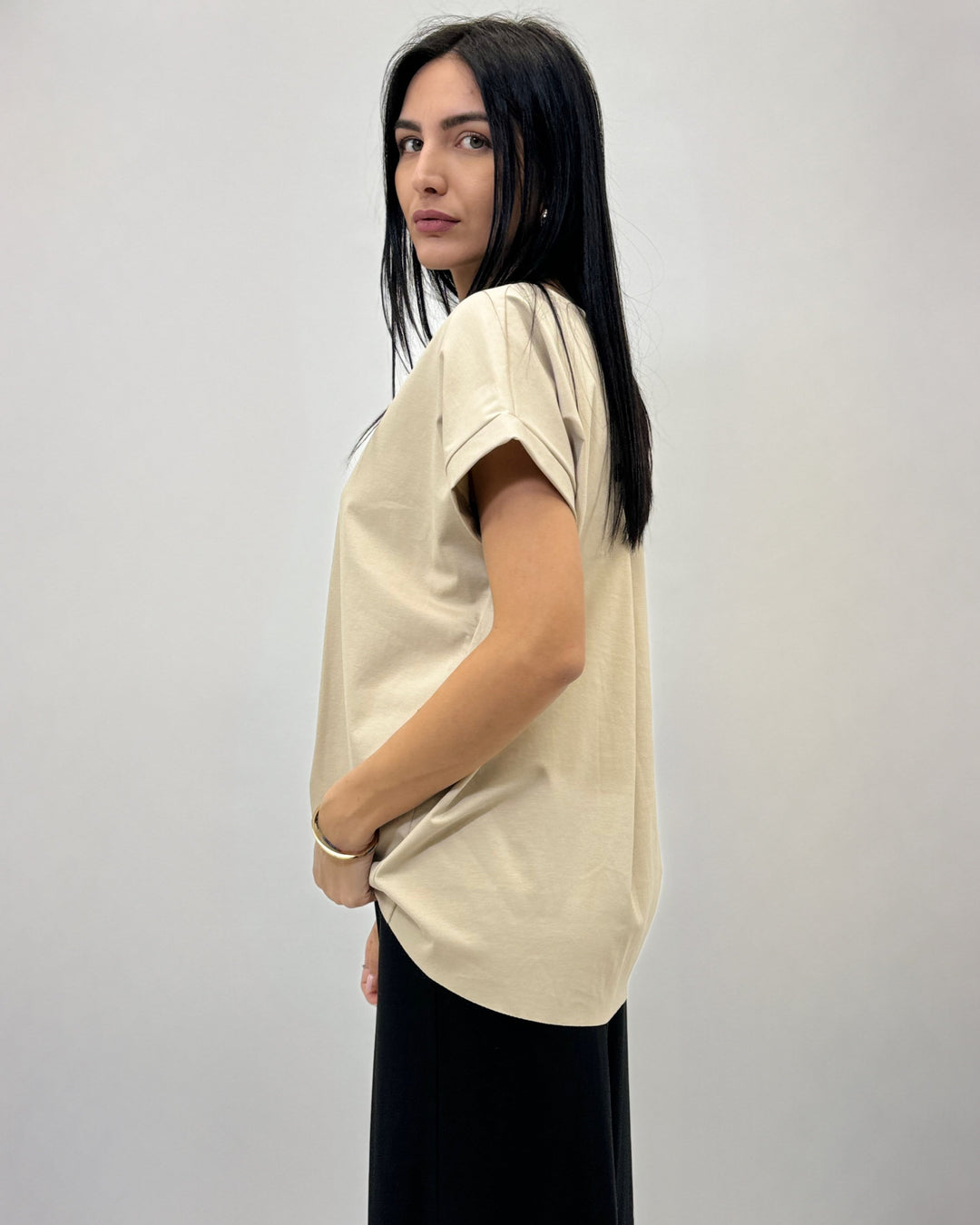 Petra™  |  Short Sleeve Plain Top