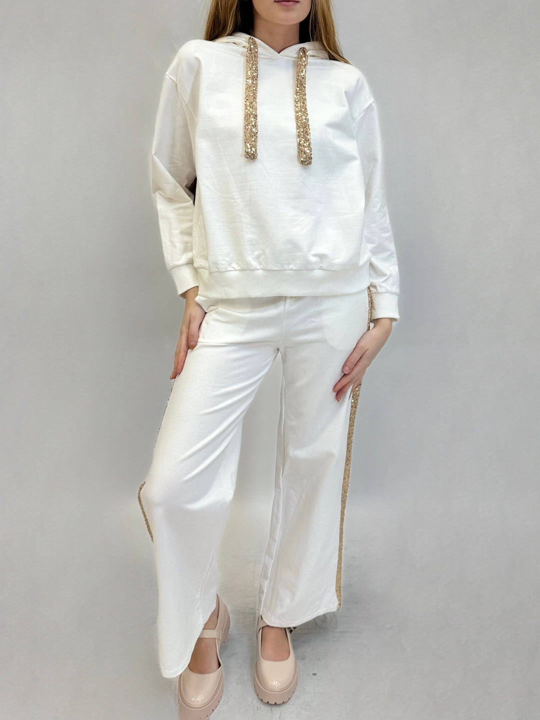 Tracksuit™  |  Trousers Side Sequins