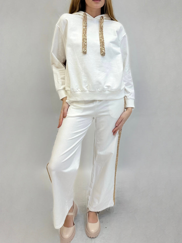 Tracksuit™  |  Trousers Side Sequins