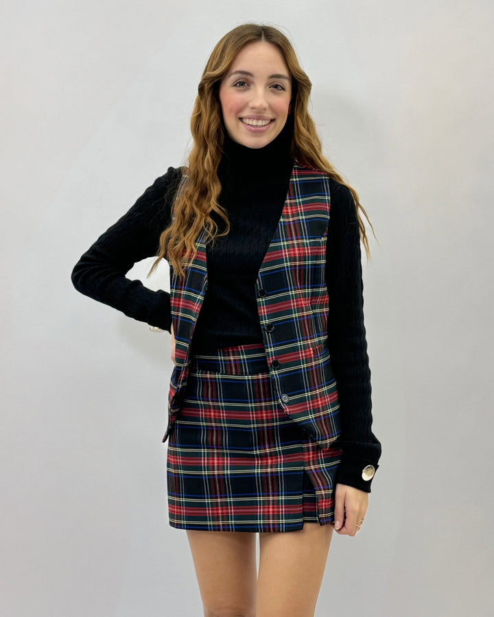 Xenia™  |  Tartan Gilet British