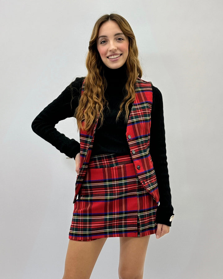 Xenia™  |  Tartan Gilet British