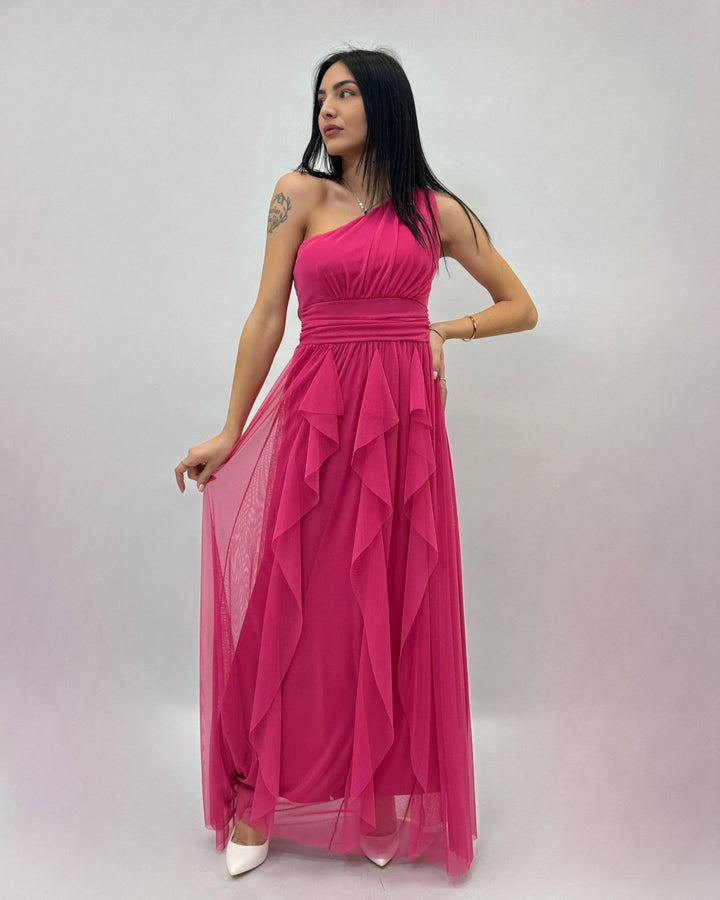 Elegant Emma™ flowing dress by Emma & Rose Cape Town, featuring a lightweight, breezy fabric with a relaxed fit and feminine silhouette.