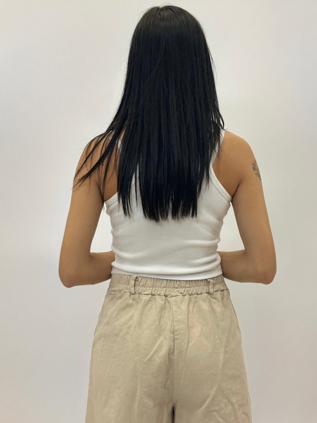 Phaedra™  |  Ribbed Tank Top Neckline
