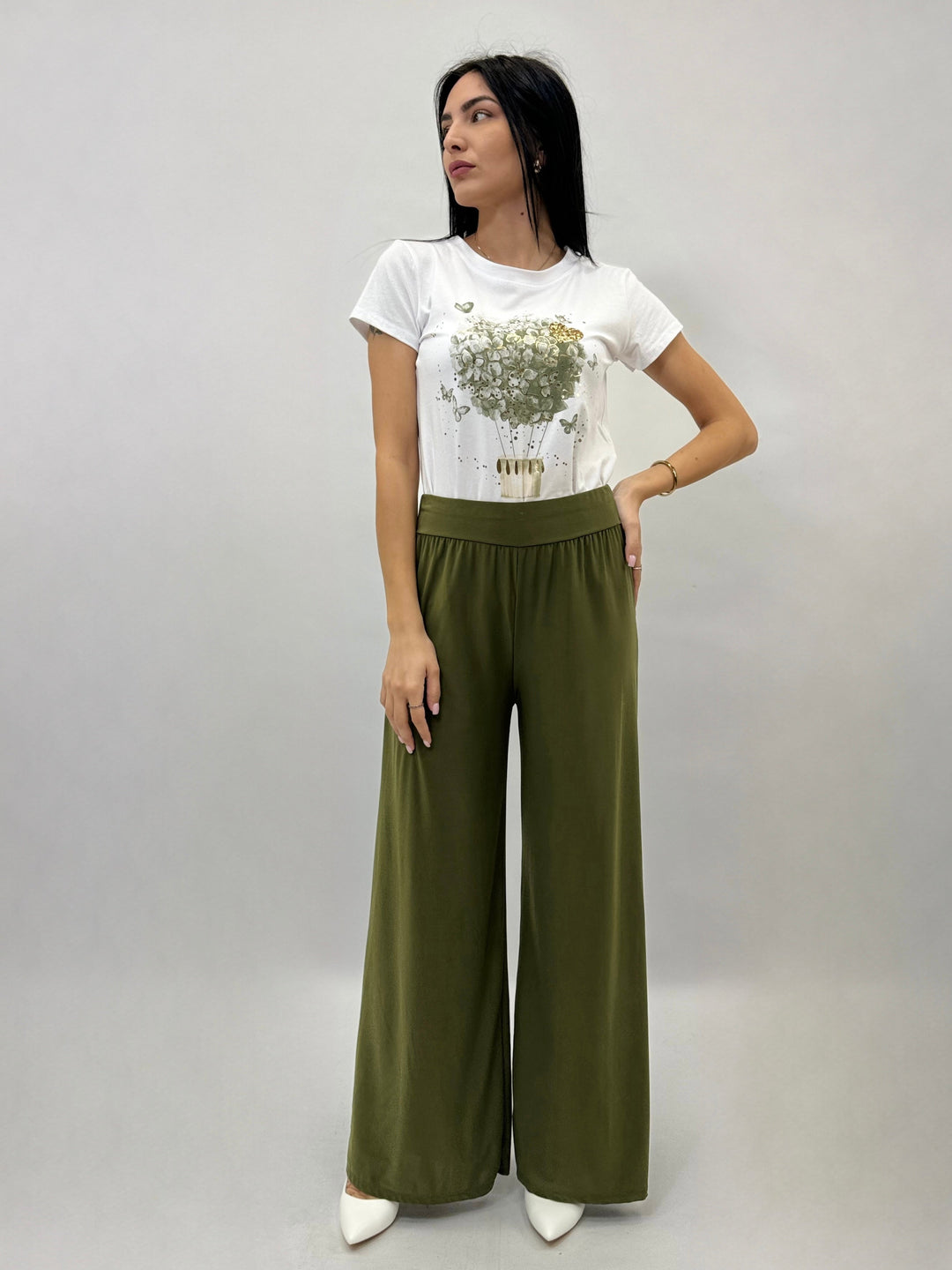 Odette™  |  Soft Wide-Leg Trousers Colour