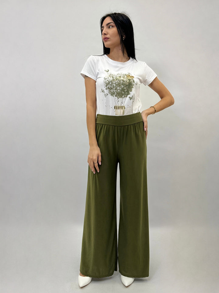 Odette™  |  Soft Wide-Leg Trousers Colour