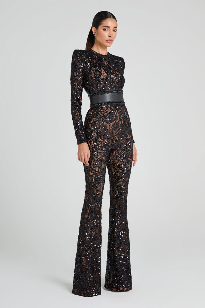 Serin™ | Elegant Sequin Jumpsuit