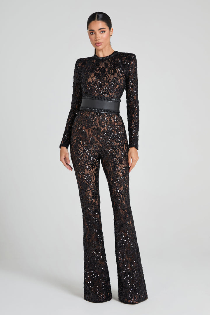 Serin™ | Elegant Sequin Jumpsuit