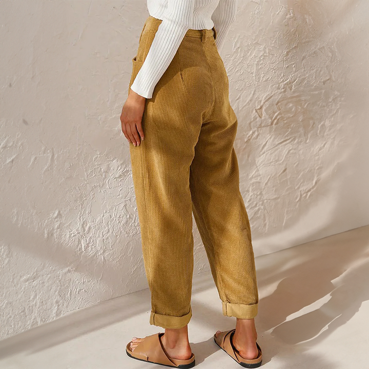 Stefanie | Women's High Waist Wide Leg Pants