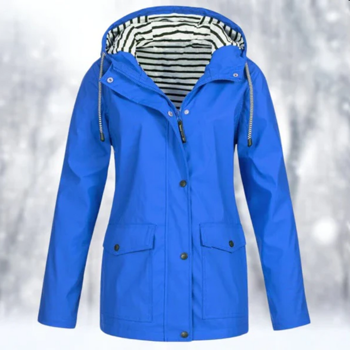 Jasmijn - Fashionable Waterproof Rain Jacket