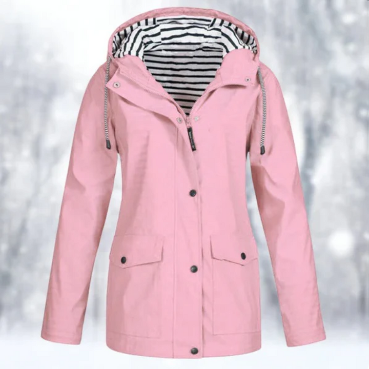 Jasmijn - Fashionable Waterproof Rain Jacket