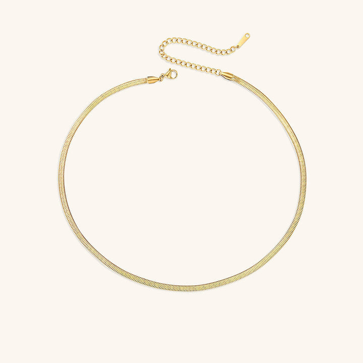Elizabeth Elegant Snake Chain, view 7 - Elena Harper
