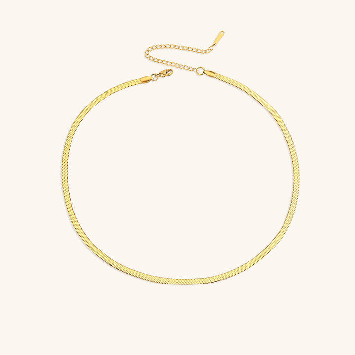 Elizabeth Elegant Snake Chain, view 8 - Elena Harper