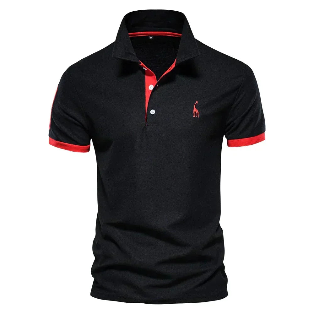 Brent Men's Casual Polo Shirt, view 6 - Elena Harper