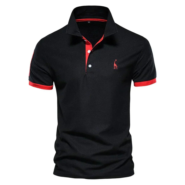 Brent Men's Casual Polo Shirt, view 6 - Elena Harper
