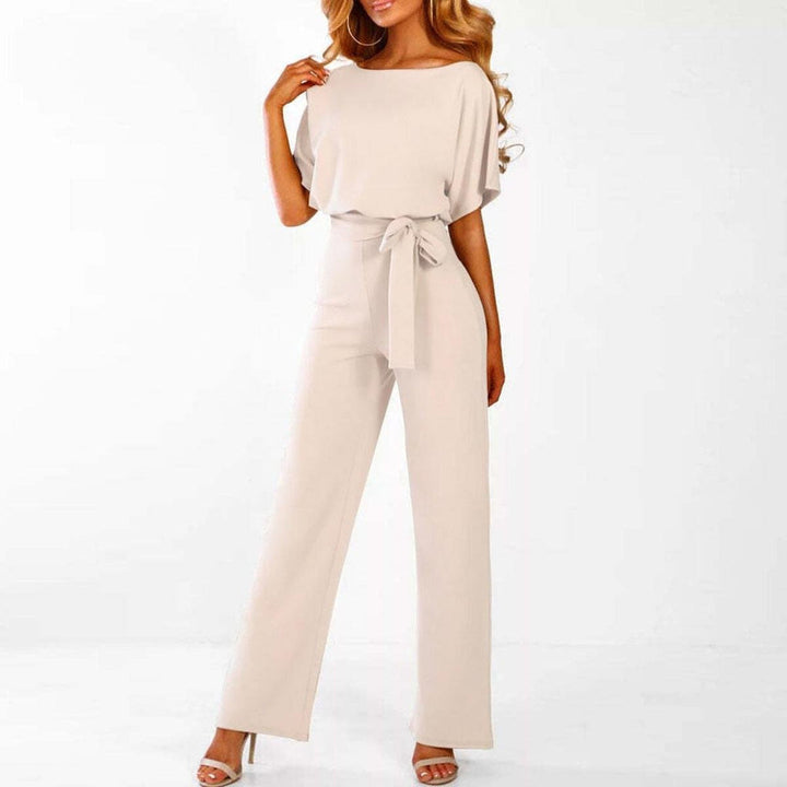 Carla | Elegant Summer Jumpsuit with Belt and Wide Leg