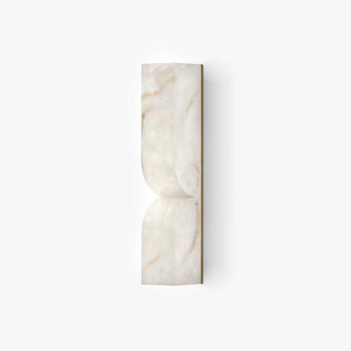 Alabaster Wall Lamp with Dimmable LED Lighting
