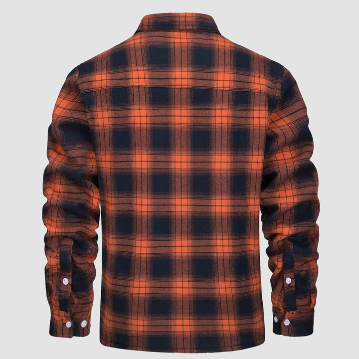 Axel™ | Casual Checked Shirt Jacket