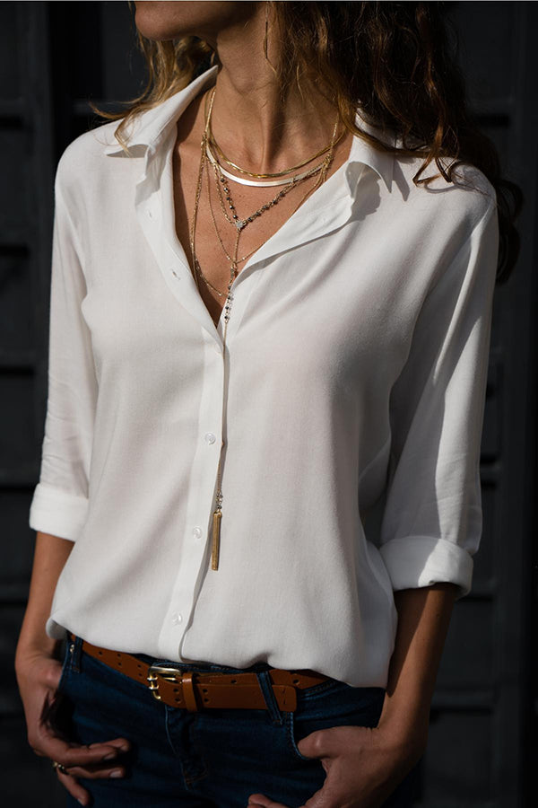 Eloise – Chic Button-Up Shirt for a Professional Look