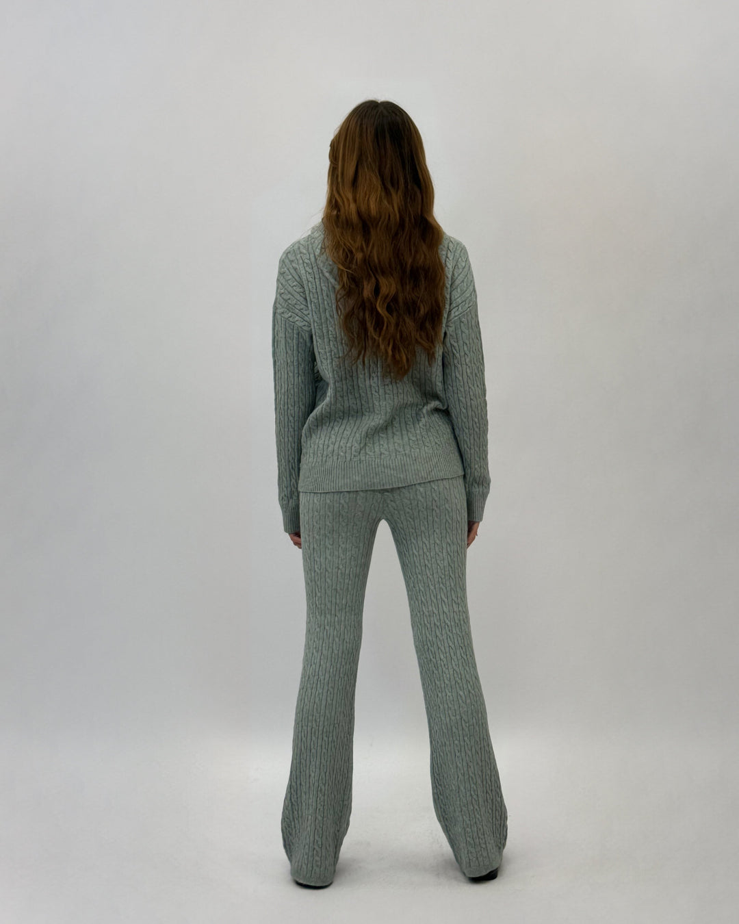 Emma & Rose knit top and trousers set — women's knitwear