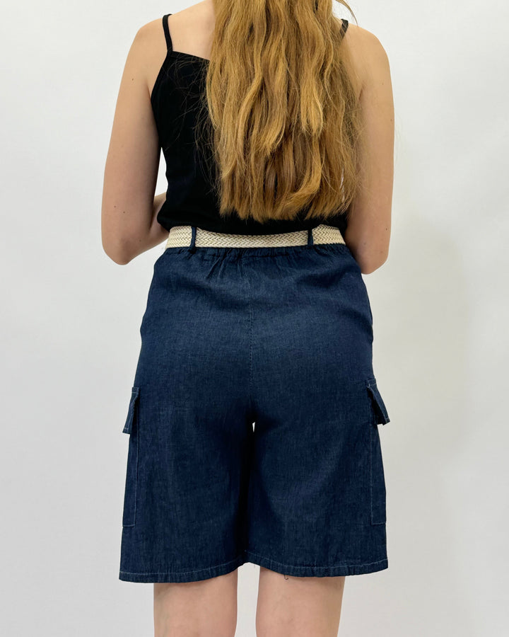 Olivia™  |  soft luxurious fabrics Cargo Shorts Belt