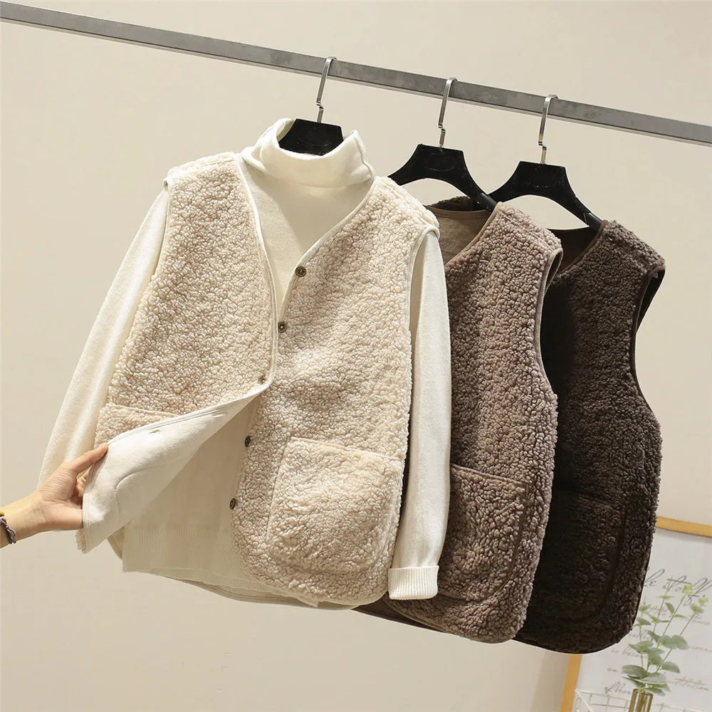 Faye™  |  Luxe soft luxurious fabrics Vest