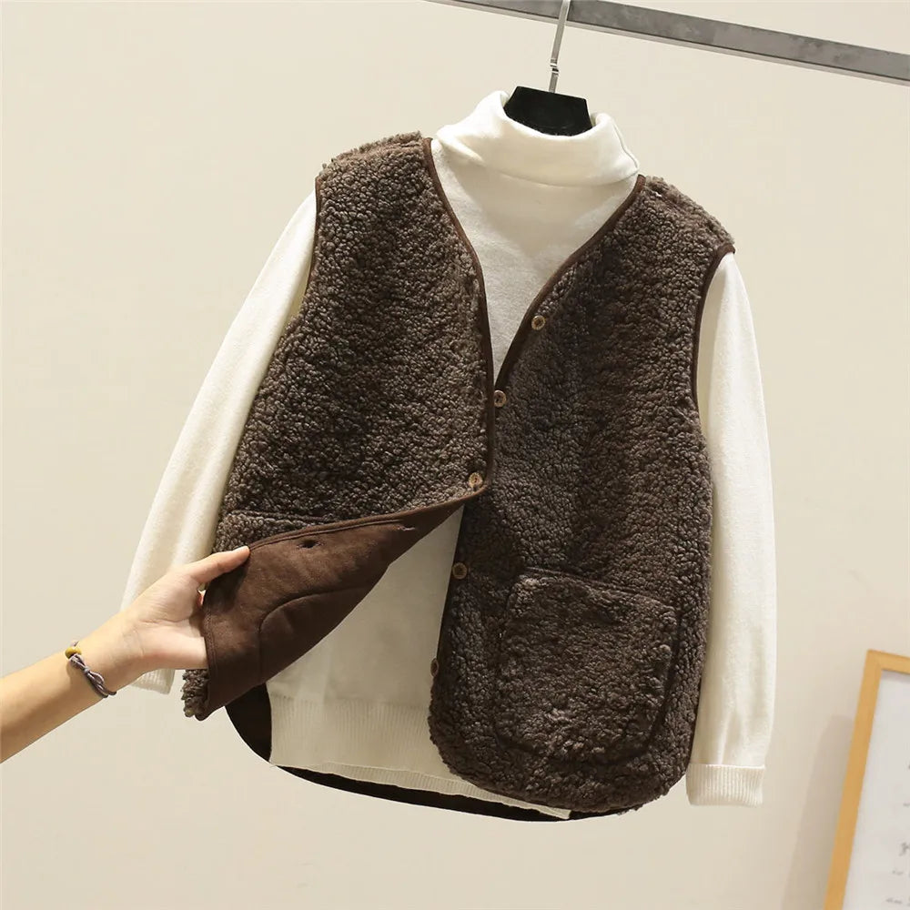 Faye™  |  Luxe soft luxurious fabrics Vest