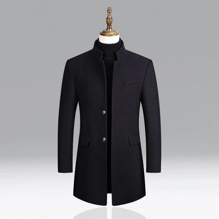 Men's Elegant Classic Coat - Timeless Formal Outerwear