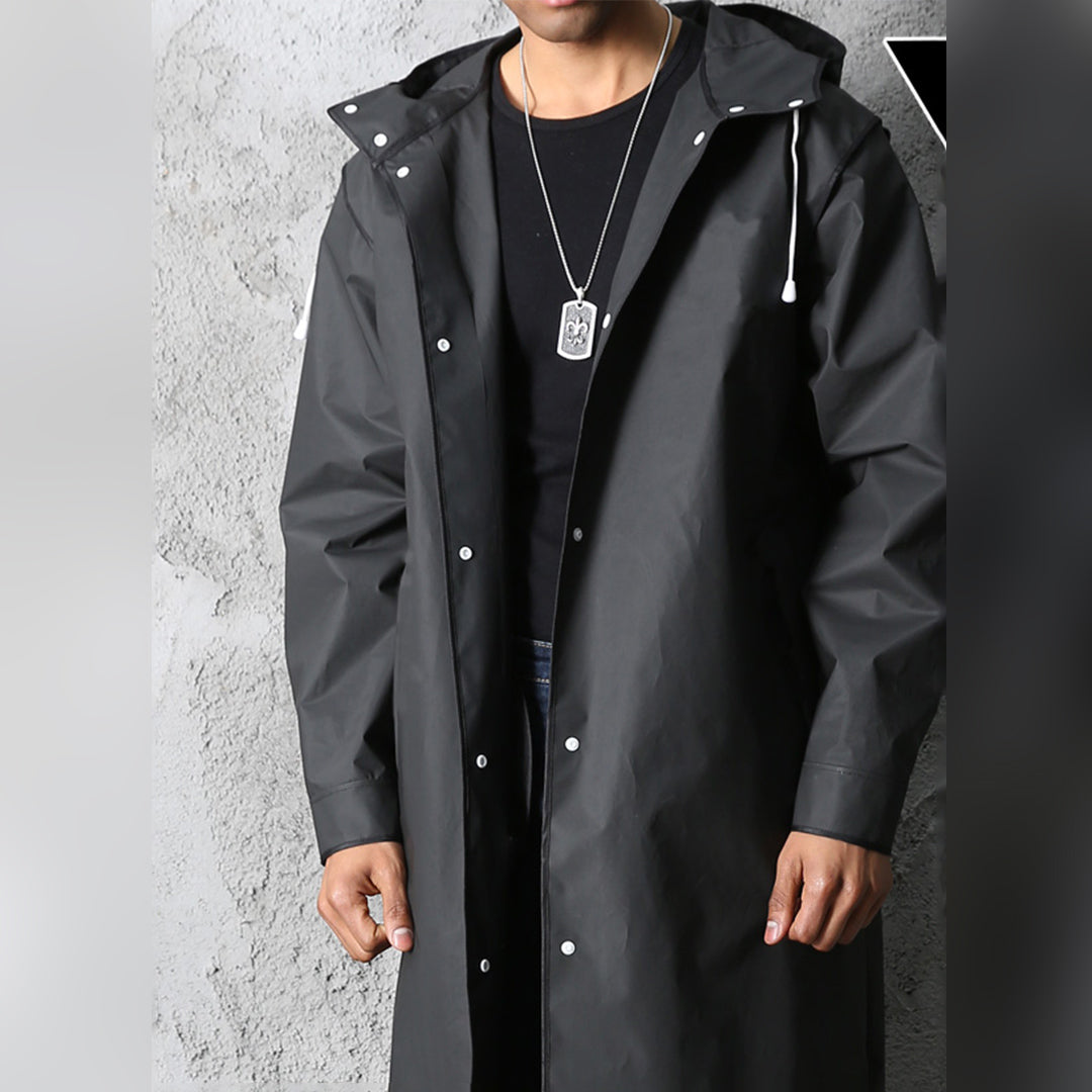 Men's Hooded Raincoat