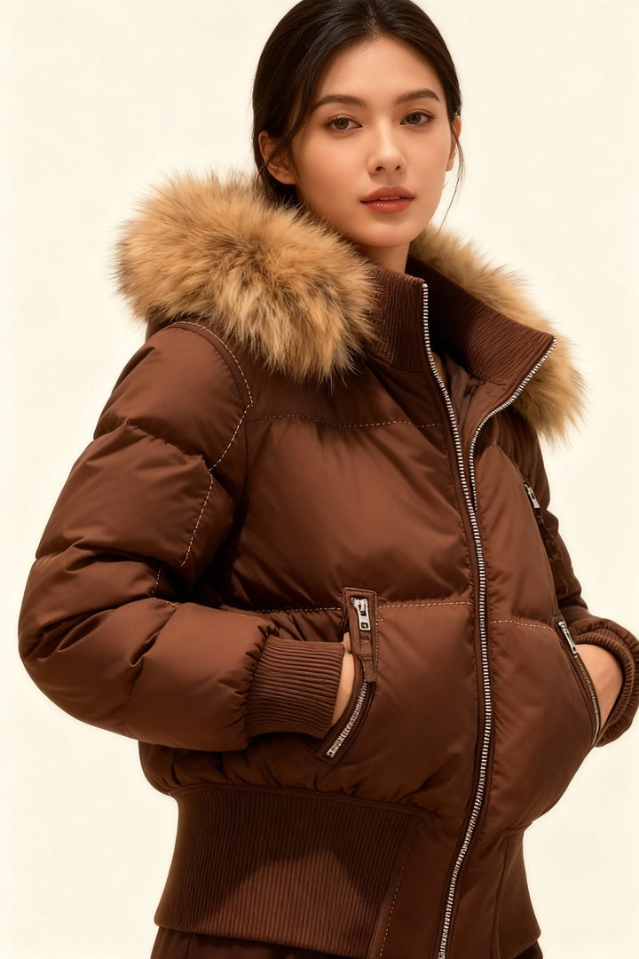 Lightweight Insulated Women's Puffer Jacket – Winter Coat