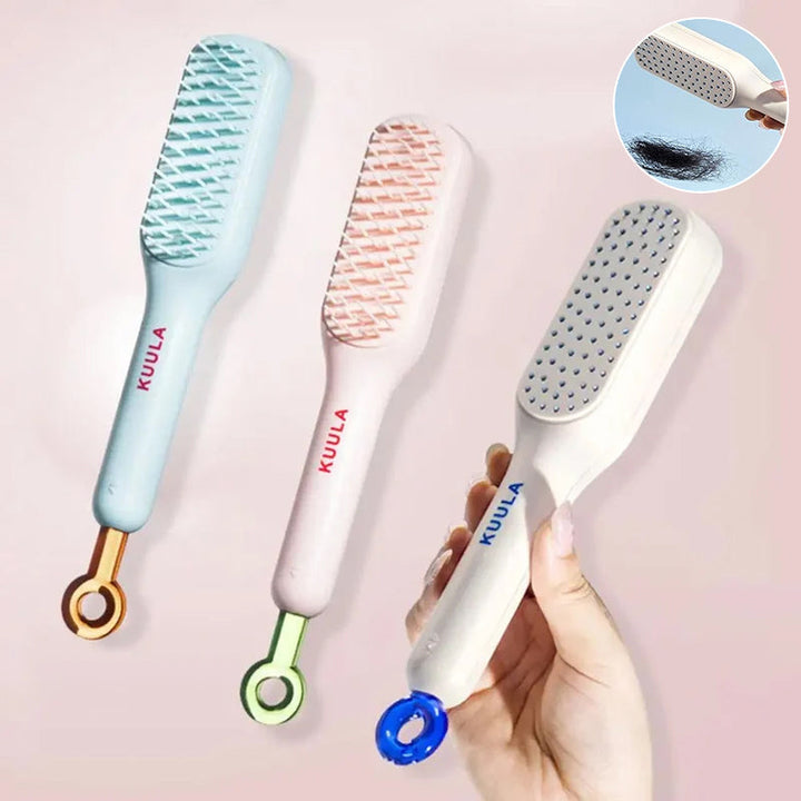 Glide™ - Self-Cleaning Antistatic Massage Comb
