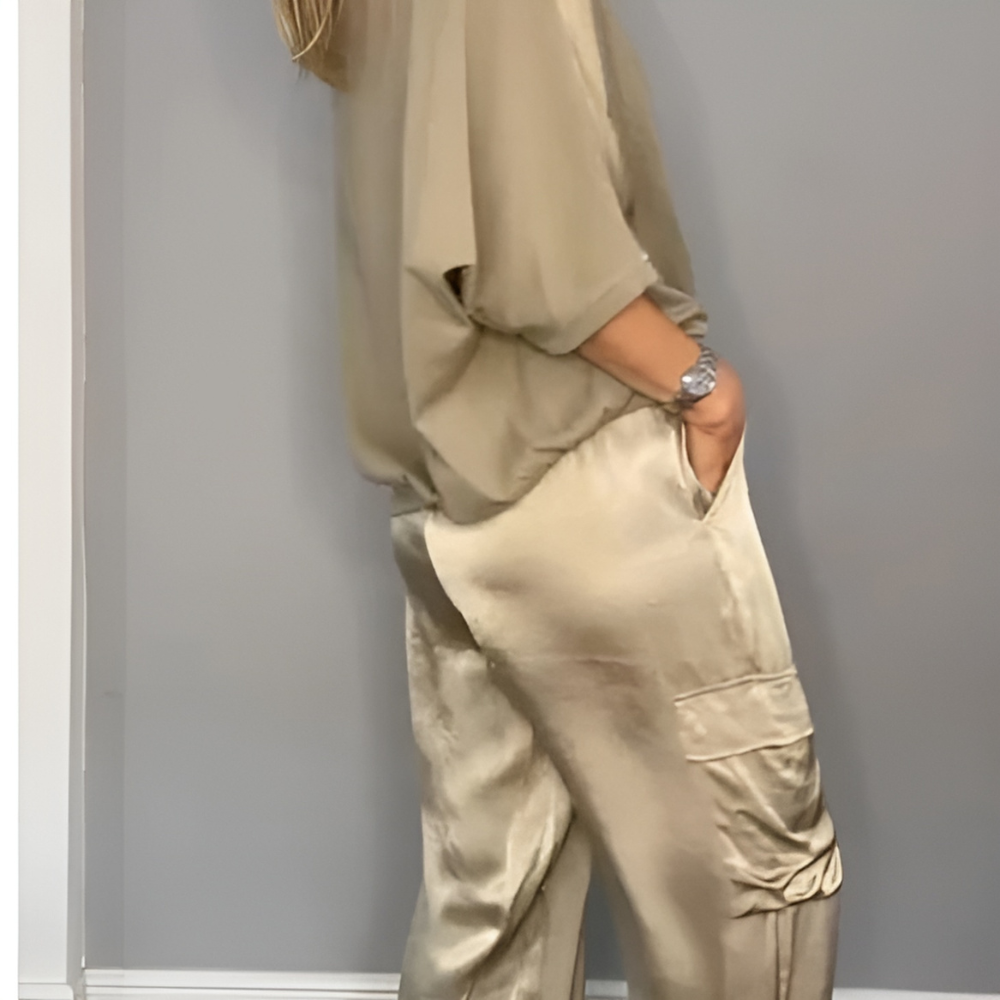 Dax Complete Silk Set for an Effortless Chic, view 2 - Elena Harper
