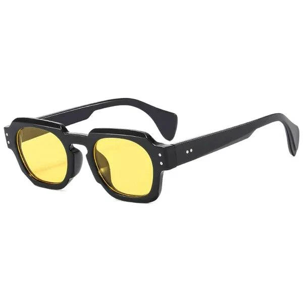 Emma & Rose Manhattan Spencer™ Millionaire sunglasses for women, stylish black and grey retro designer shades with UV400 protection.
