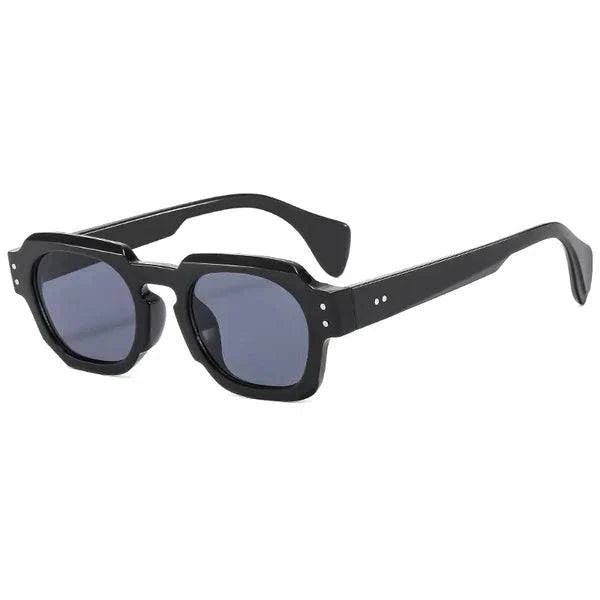 Emma & Rose Manhattan Spencer™ Millionaire sunglasses for women, black and grey retro designer sunglasses with UV400 protection
