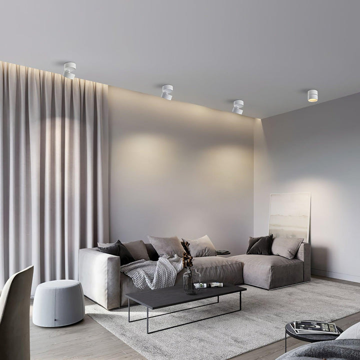 LED Ceiling Spotlight Rotatable Scandinavian Design Aluminum