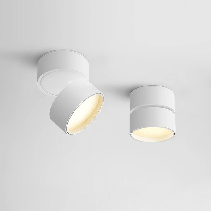 LED Ceiling Spotlight Rotatable Scandinavian Design Aluminum