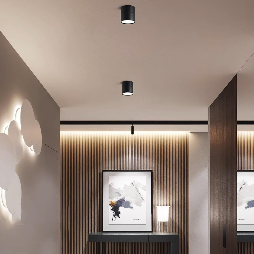 LED Ceiling Spotlight Rotatable Scandinavian Design Aluminum