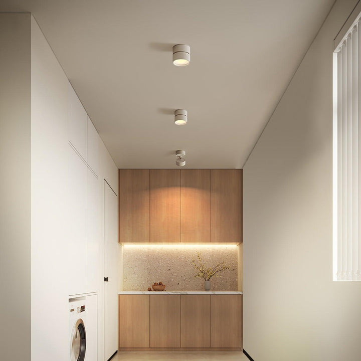 LED Ceiling Spotlight Rotatable Scandinavian Design Aluminum