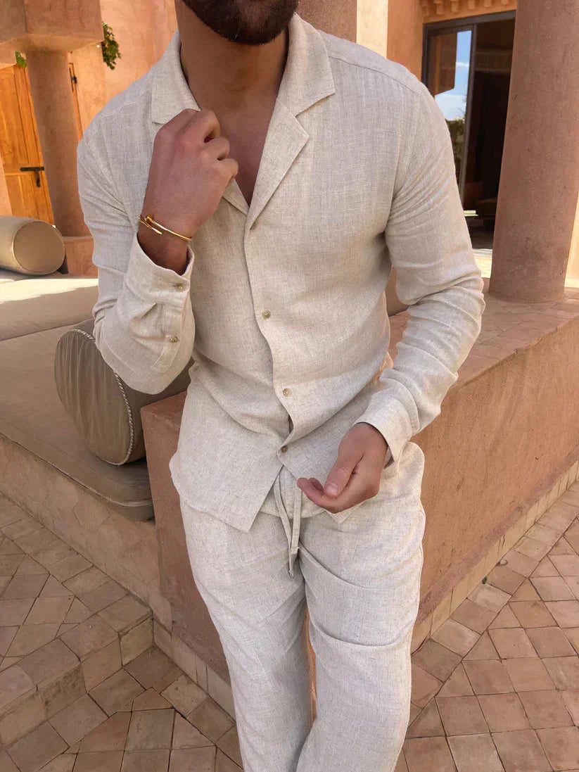 LAURENT MONACO | LINEN SET FOR MEN