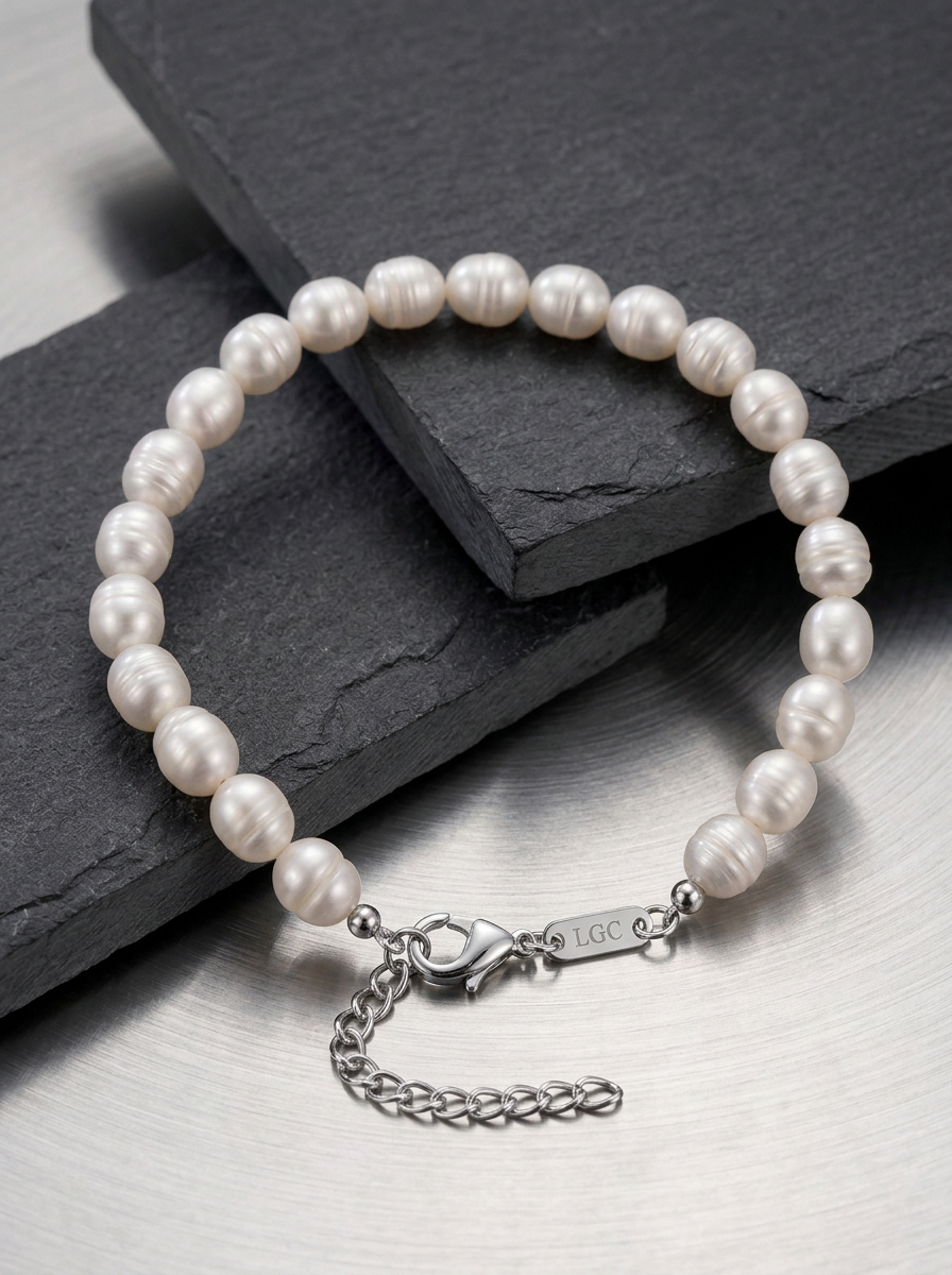 Freshwater Pearl Bracelet For Men