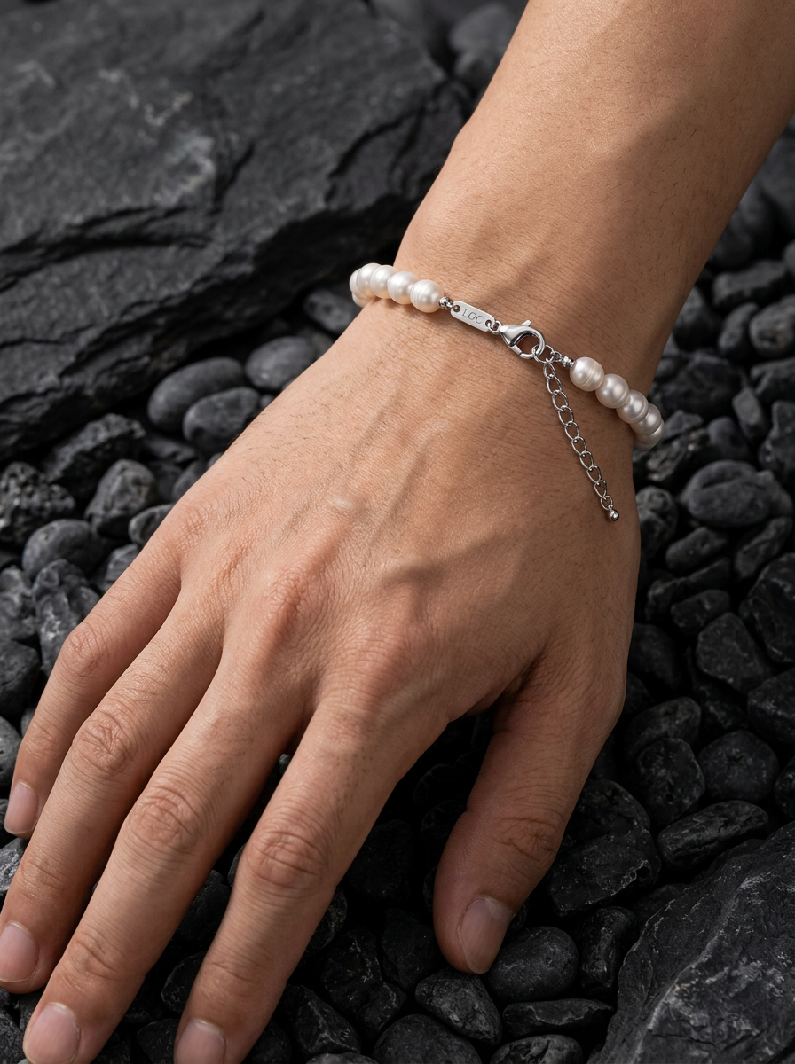 Freshwater Pearl Bracelet For Men