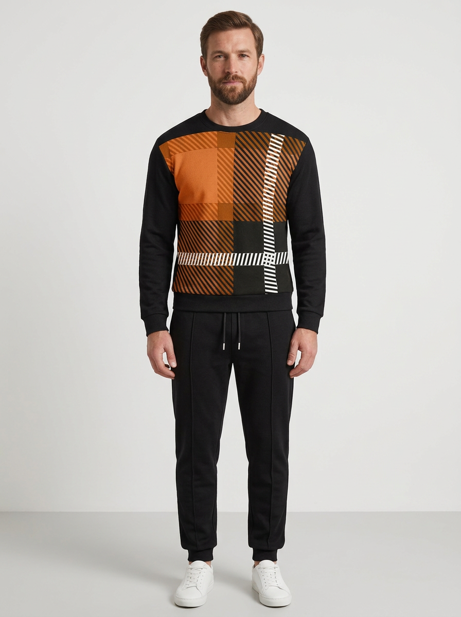 Smart Casual Two-Piece Set For Men