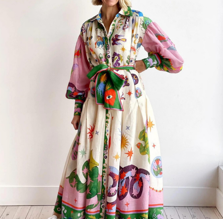 Celia Elegant Maxi Dress - Elena Harper