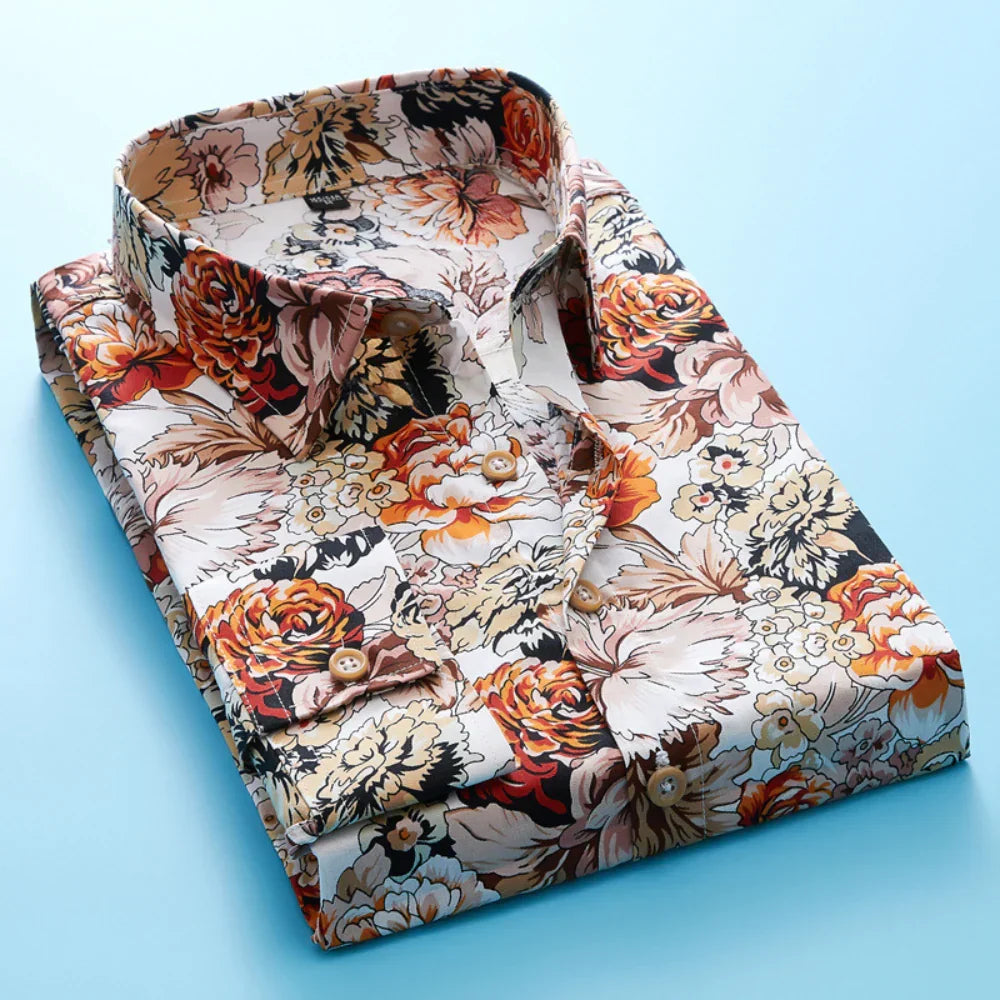 Men's Floral Shirt